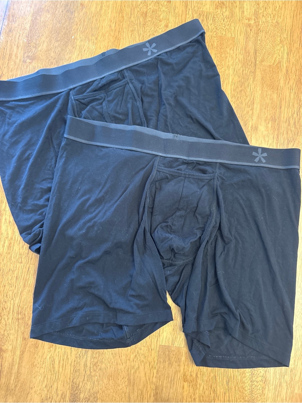 Manmade boxers lot of 2 black size 2XL